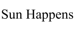 SUN HAPPENS trademark