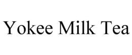 YOKEE MILK TEA trademark