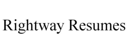 RIGHTWAY RESUMES trademark