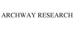 ARCHWAY RESEARCH trademark