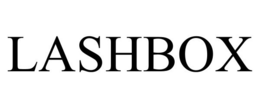 LASHBOX trademark