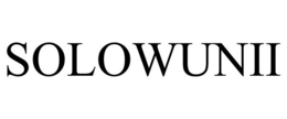 SOLOWUNII trademark