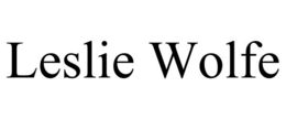 LESLIE WOLFE trademark