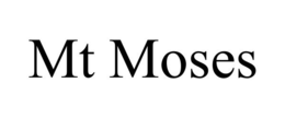 MT MOSES trademark