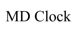 MD CLOCK trademark