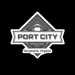 PORT CITY BREWING CO ALEXANDRIA, VIRGINIA trademark