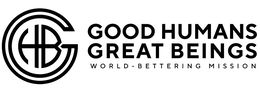 GHB GOOD HUMANS GREAT BEINGS WORLD-BETTERING MISSION trademark