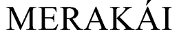 MERAKÁI trademark