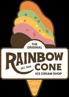 THE ORIGINAL RAINBOW CONE EST. 1926 ICE CREAM SHOP trademark