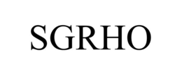 SGRHO trademark