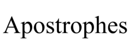 APOSTROPHES trademark