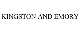 KINGSTON AND EMORY trademark