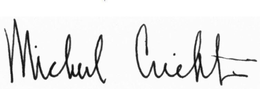 MICHAEL CRICHTON trademark