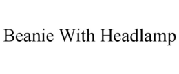 BEANIE WITH HEADLAMP trademark