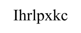 IHRLPXKC trademark