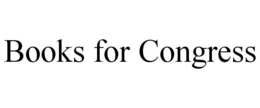 BOOKS FOR CONGRESS trademark