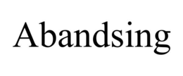 ABANDSING trademark