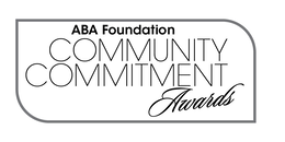 ABA FOUNDATION COMMUNITY COMMITMENT AWARDS trademark