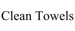 CLEAN TOWELS trademark
