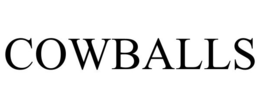 COWBALLS trademark