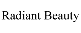 RADIANT BEAUTY trademark