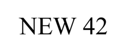 NEW 42 trademark