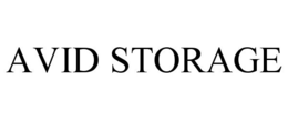 AVID STORAGE trademark
