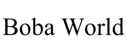 BOBA WORLD trademark