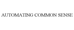 AUTOMATING COMMON SENSE trademark