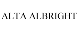 ALTA ALBRIGHT trademark