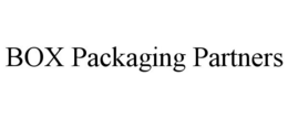 BOX PACKAGING PARTNERS trademark