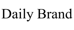 DAILY BRAND trademark
