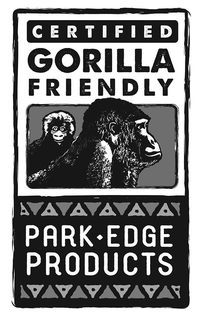 CERTIFIED GORILLA FRIENDLY PARK EDGE PRODUCTS trademark
