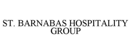 ST. BARNABAS HOSPITALITY GROUP trademark