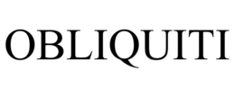 OBLIQUITI trademark