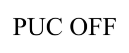 PUC OFF trademark