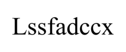 LSSFADCCX trademark