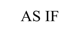 AS IF trademark
