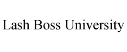 LASH BOSS UNIVERSITY trademark