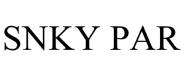 SNKY PAR trademark