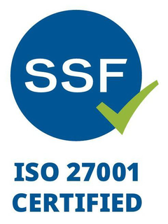 SSF ISO 27001 CERTIFIED trademark