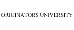 ORIGINATORS UNIVERSITY trademark