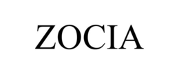 ZOCIA trademark