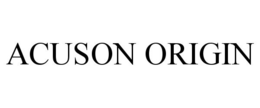 ACUSON ORIGIN trademark