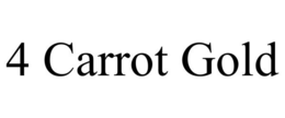 4 CARROT GOLD trademark
