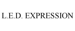 L.E.D. EXPRESSION trademark
