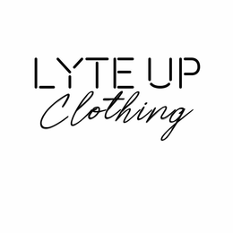 LYTE UP CLOTHING trademark