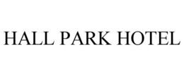 HALL PARK HOTEL trademark