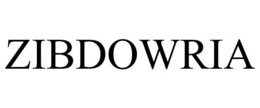 ZIBDOWRIA trademark