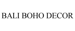 BALI BOHO DECOR trademark